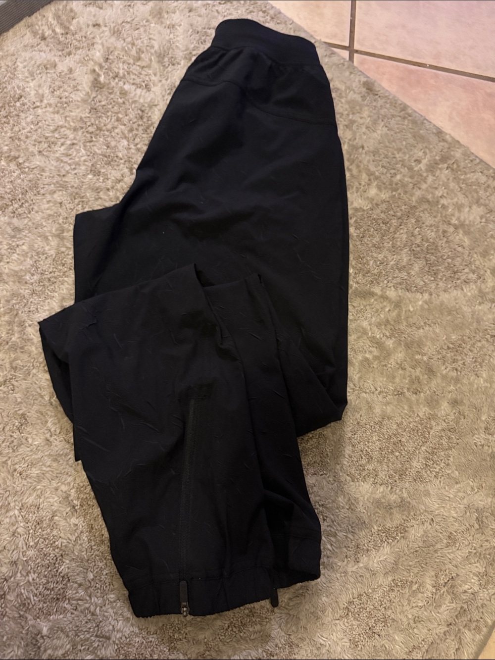 lululemon athletica Women's Black Jogger Sweatpants